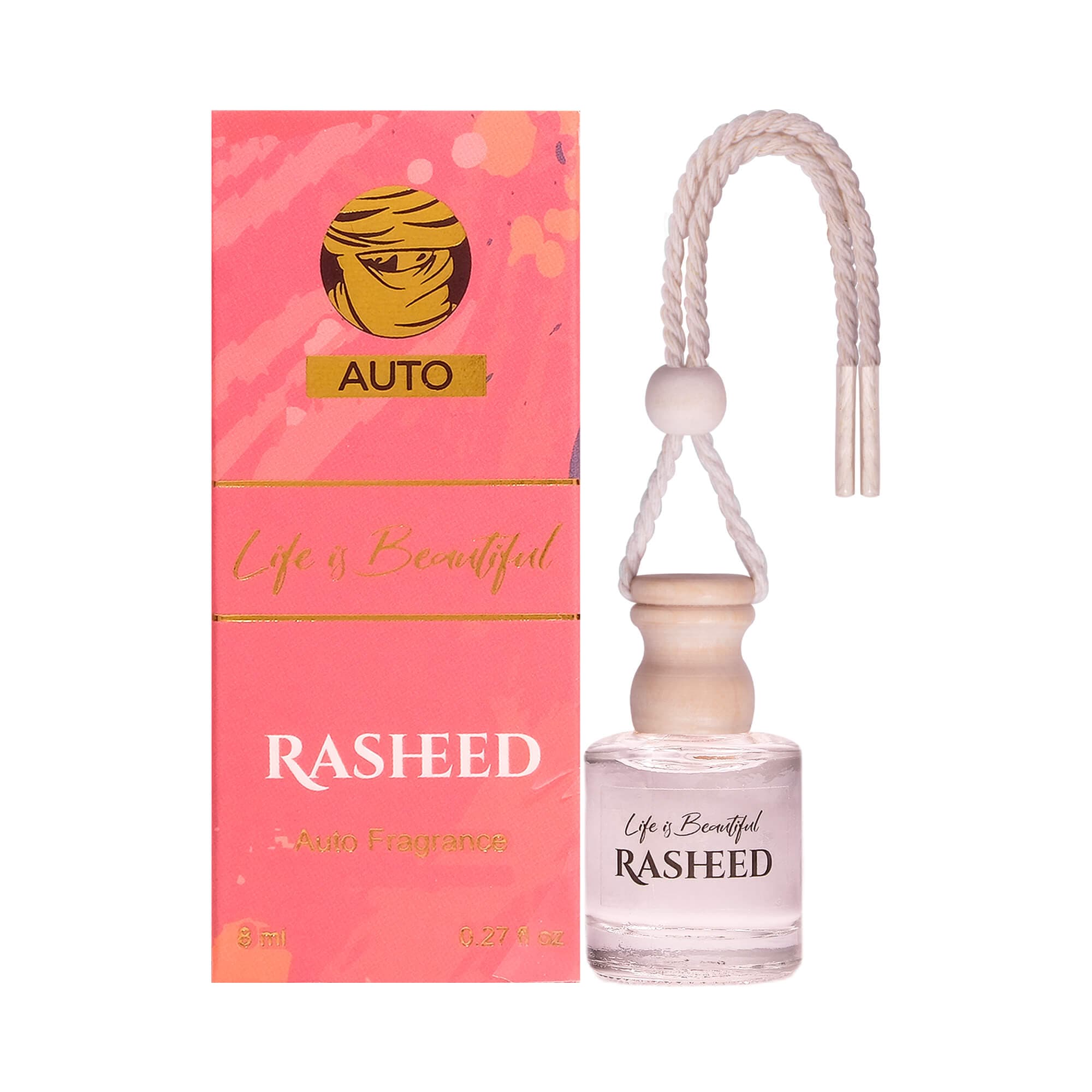 Odorizant auto Rasheed Life is Beautiful Inspirat din Lancome – La vie est belle